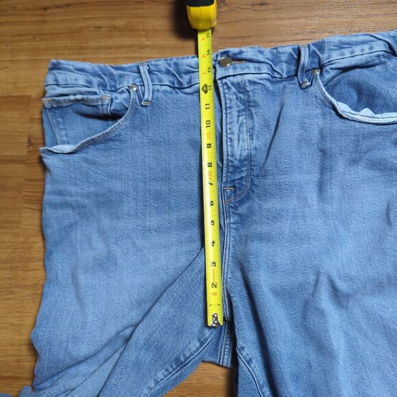 Good American Good Classic Jeans Women's Size 20 Distressed Boot Cut Denim - Picture 12 of 14